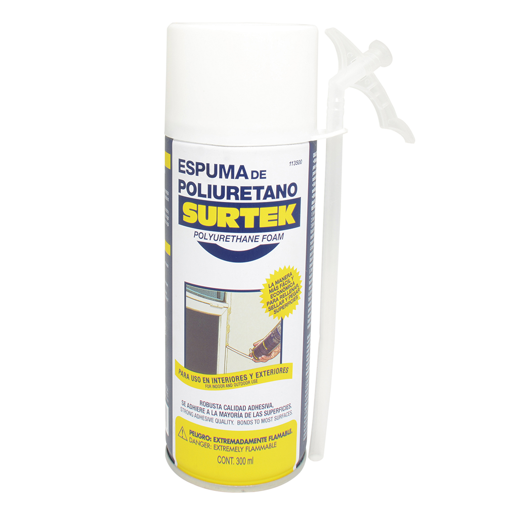 Espuma de poliuretano uso industrial (300 ml)