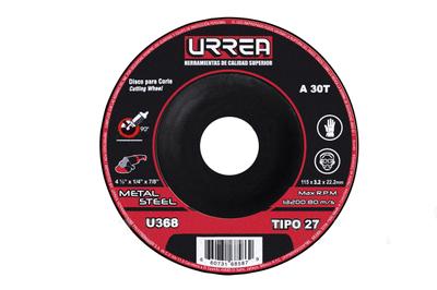 Disco t/27 metal41/2x1/8"m/pes Urrea U368