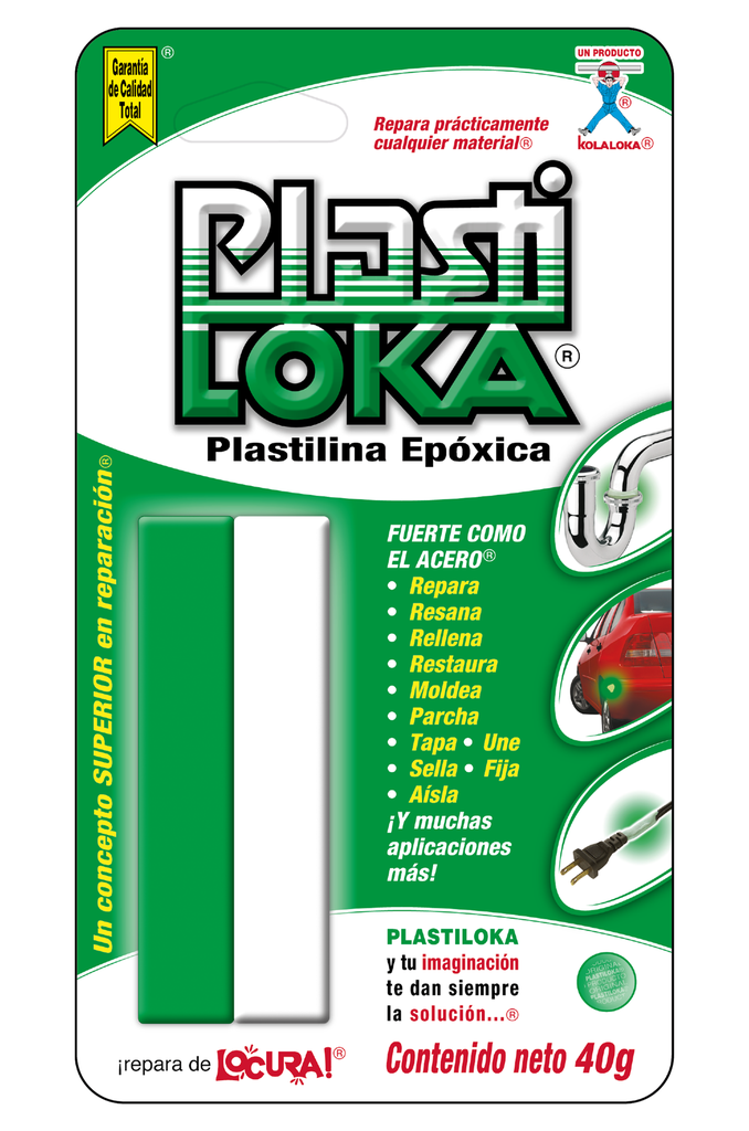 Plastiloka Epóxica 40 gr. 