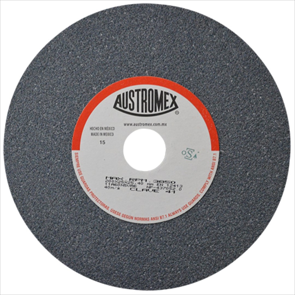 Rueda Abrasiva Esmeril 41 (8")