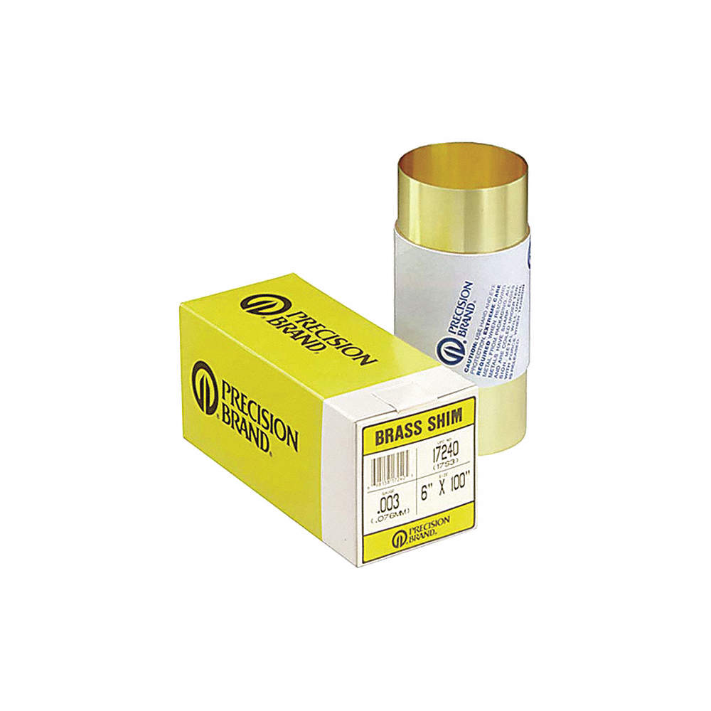 Laina de Latón de 0.001" x 6" x 100" 605-17135