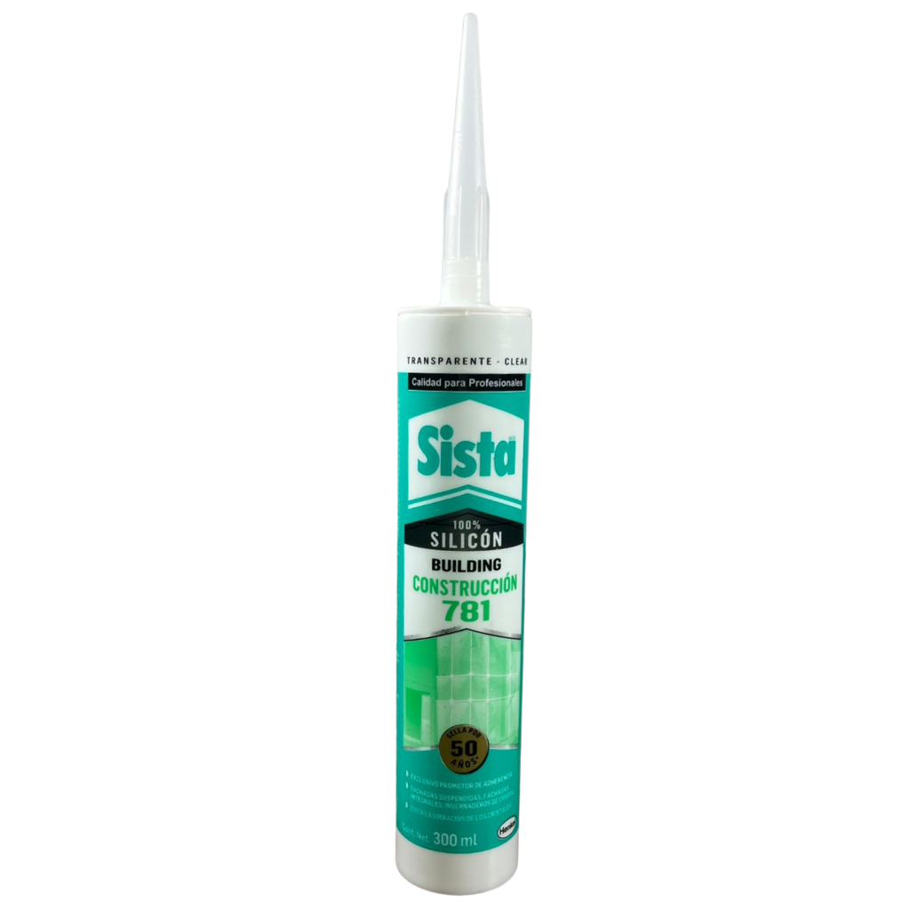 Silicón Para Construcción 781 Transparente (300 ML)