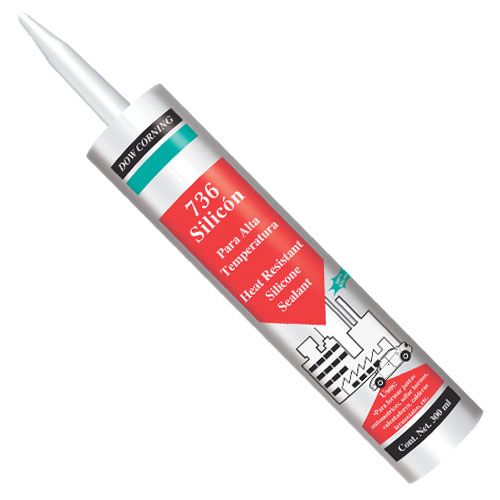 Silicón alta temperatura 736 (300 ML)