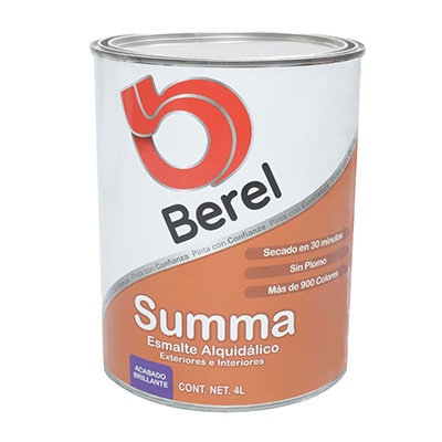 Pintura Esmalte Amarillo Cr 617, 4 L, 1 Galón