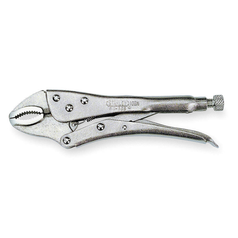 Pinza de Presión de Mordaza Curva (10")