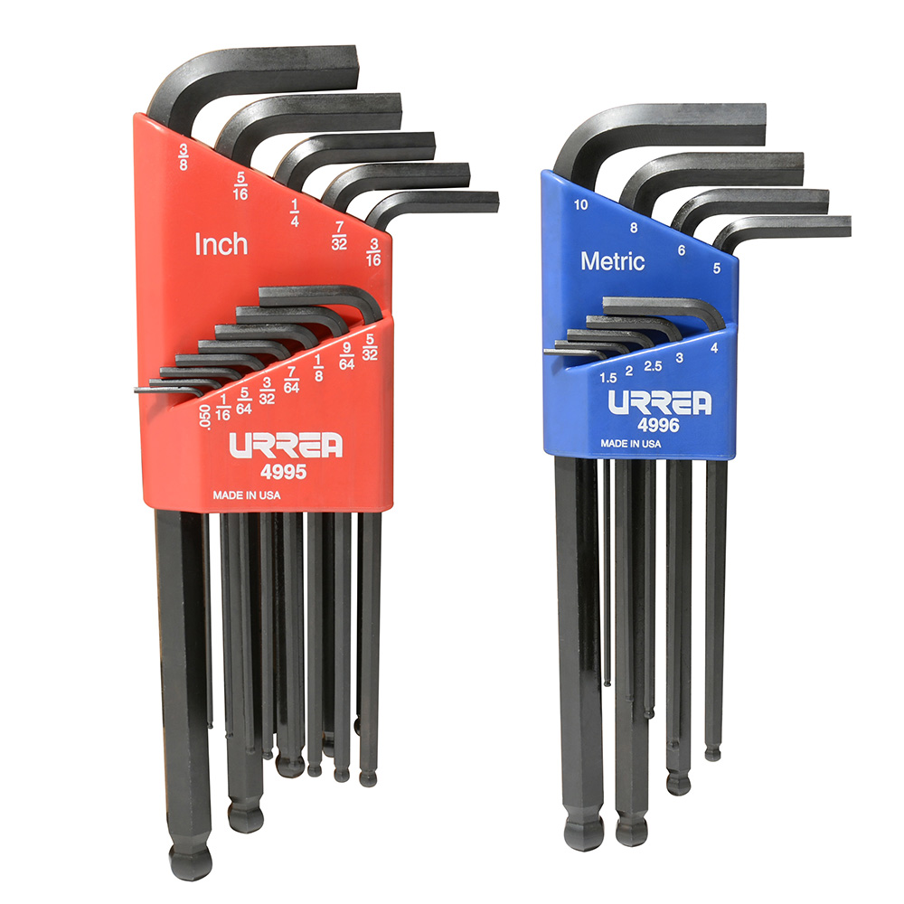 Juego de 22 Llaves Hexagonales Estándar Rack (49822)