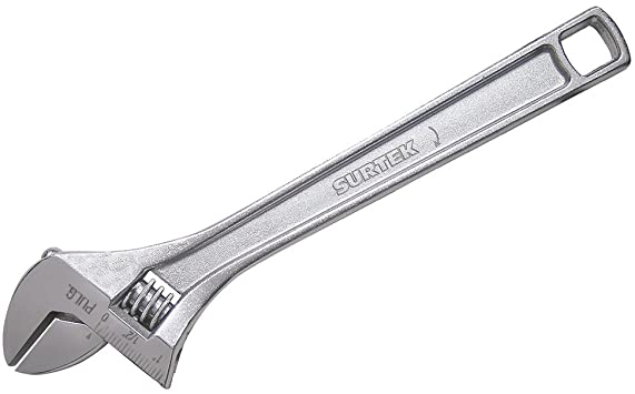 Llave ajustable cromada 8 508