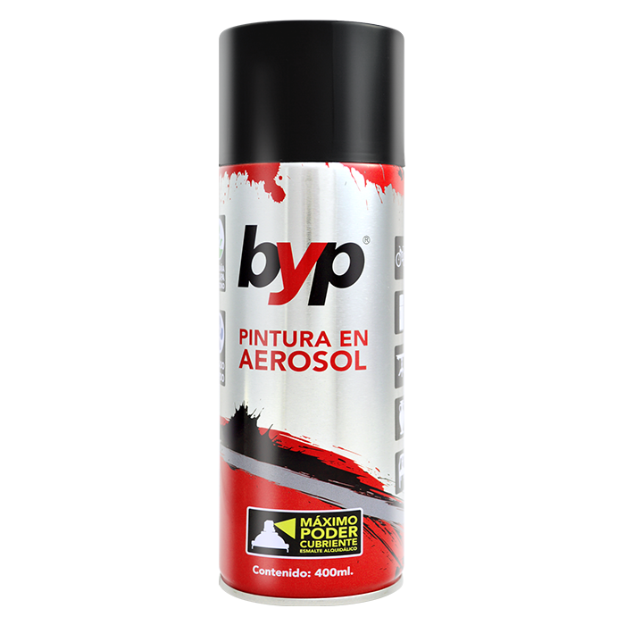 Pintura Aerosol Negro Mate