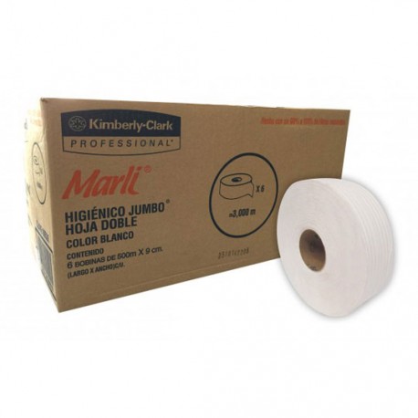 Papel Higiénico Jumbo 500 M X 9 CM