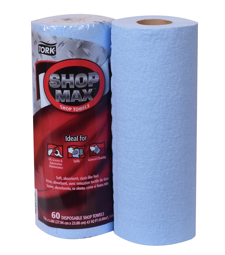 Wiper shopmax towel blue tork advanced pza  