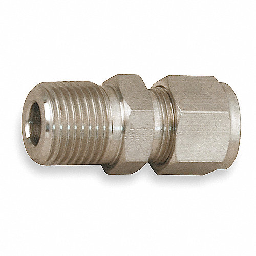 Conector recto macho de 1/2" npt a 1/4" fler 48F-8-4