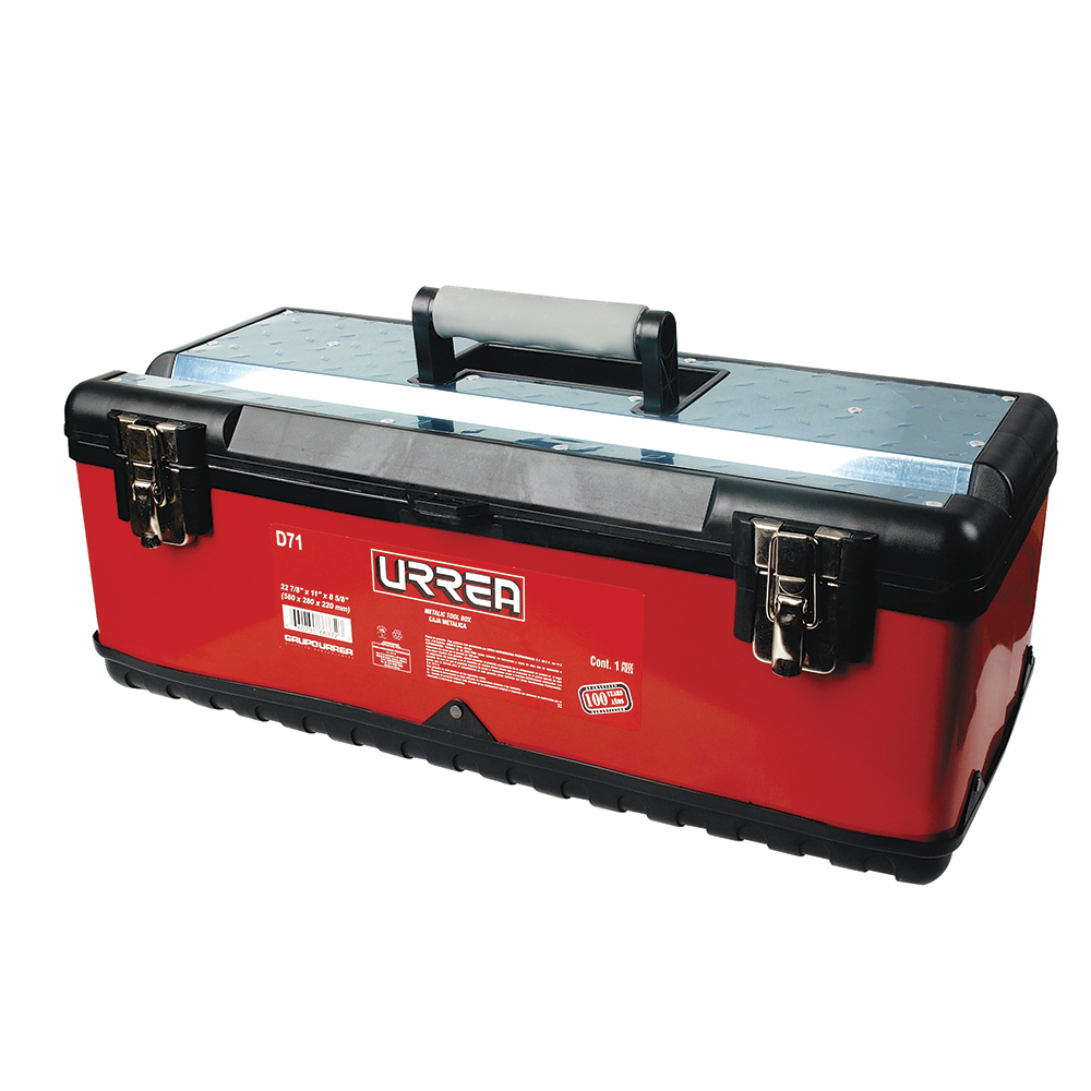 Caja Portaherramientas Metálica Uso Ligero 