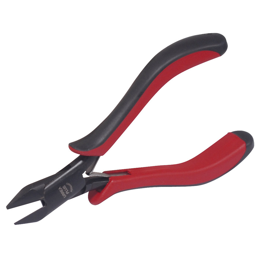 Pinza electrónica corte diagonal 4-5/16" Uso pesado Urrea 28140P