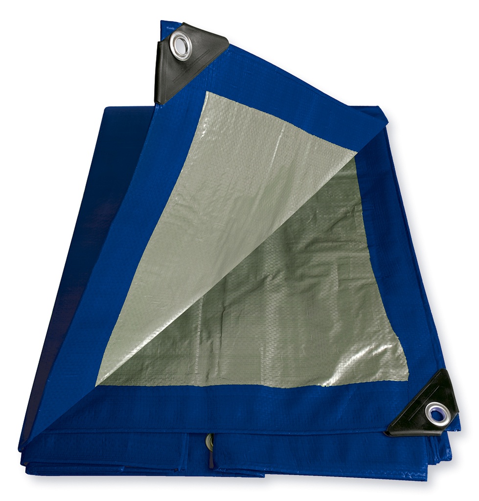 Lona polietileno azul 18 x 24 pies Foy LE18X24