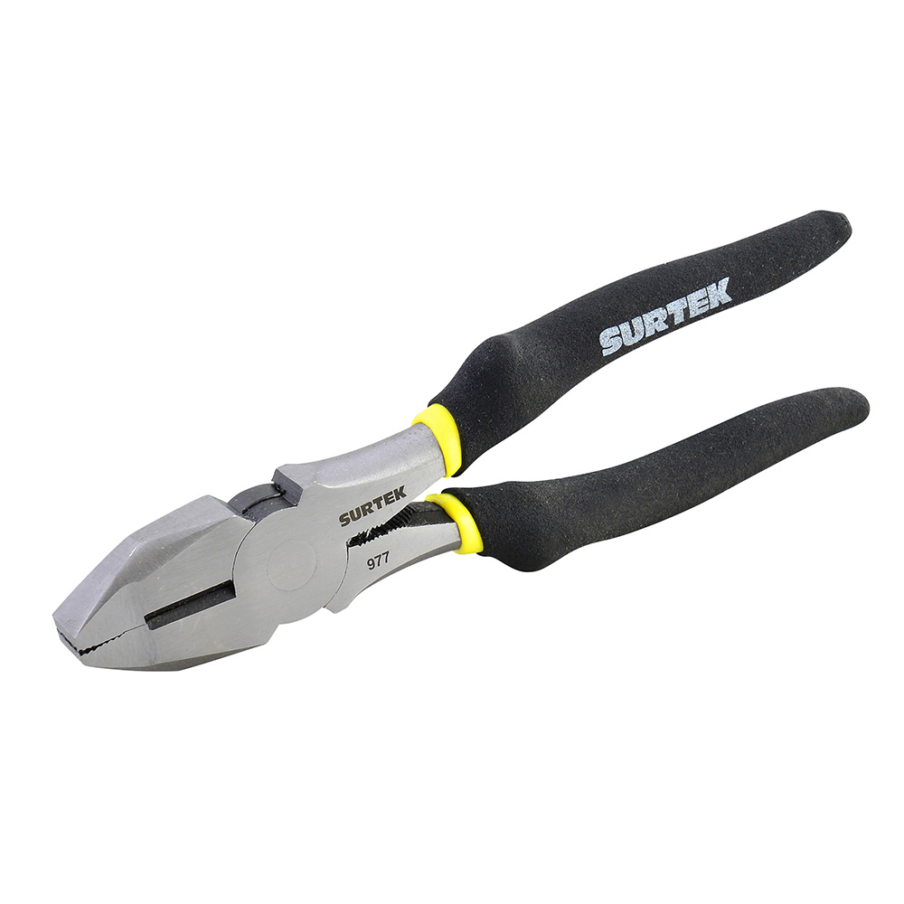 Pinza para electricista 7" profesional Surtek 977