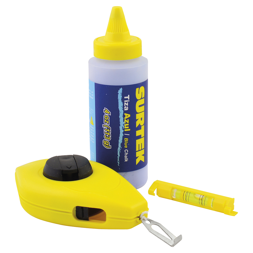 Juego de tiralíneas plas con tiza 4oz Surtek 130562