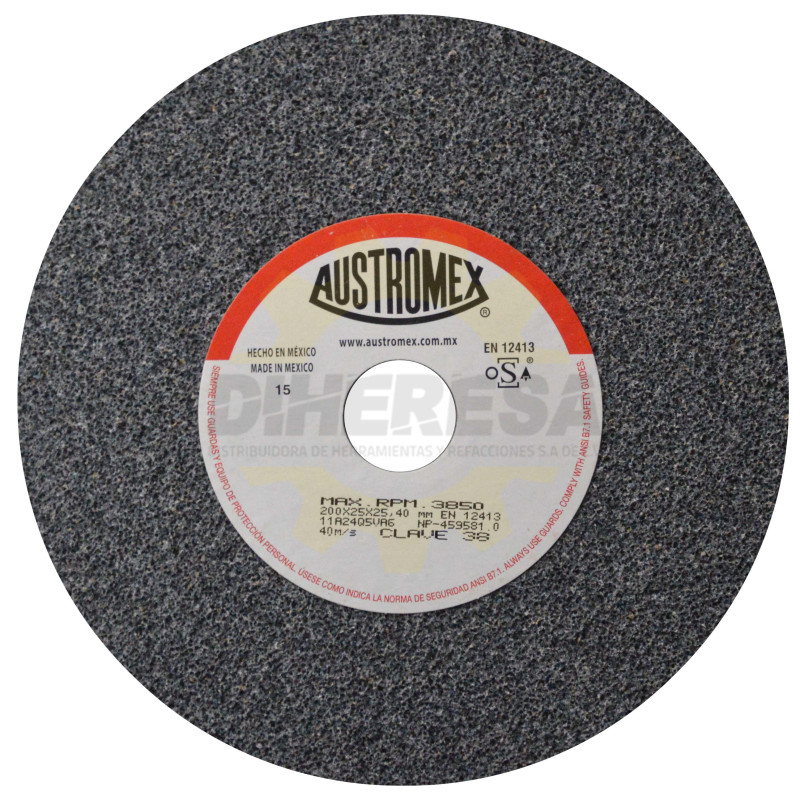 RUEDA ABRASIVA TIPO 5CE 400X40X127 9SB120I34VP45