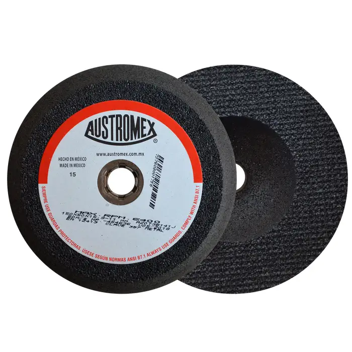 RUEDA ABRASIVA DE COPA PARA METAL 6 X 2 X 5/8 A163