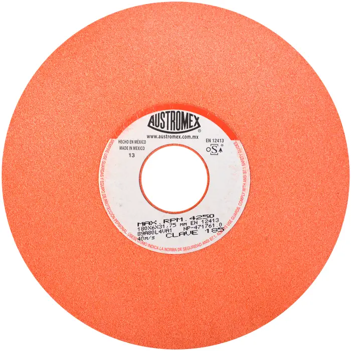 RUEDA ABRASIVA ESMERIL AFILADO 7X1/4X1.1/4 AA80