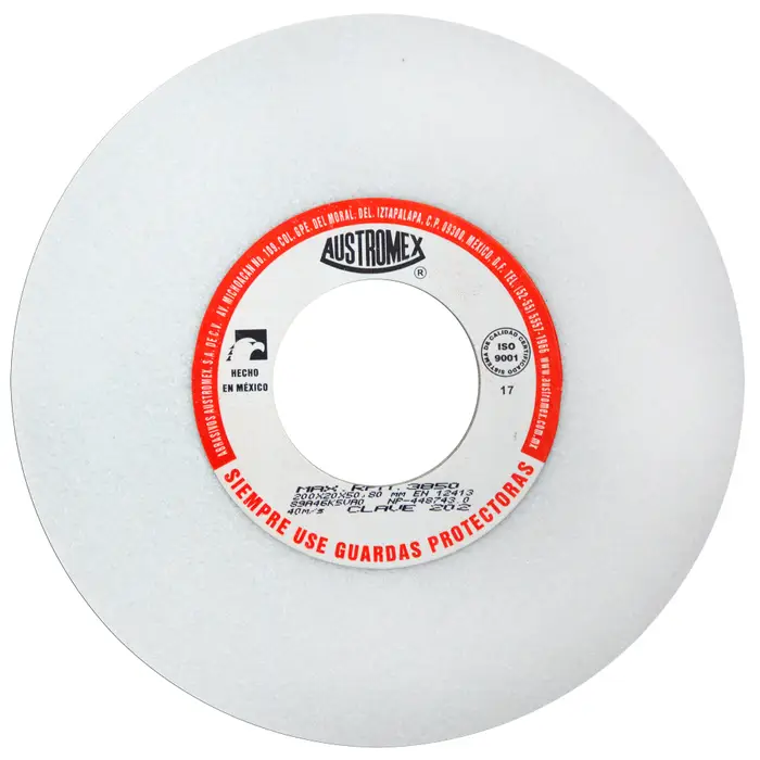 RUEDA ABRASIVA VITRIFICADA DE 8" X 3/4" X 2" 89A46K5VA0