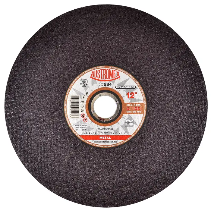 DISCO ABRASIVO CORTE 300 X 2.2 X 31.7MM 89A60R5B5
