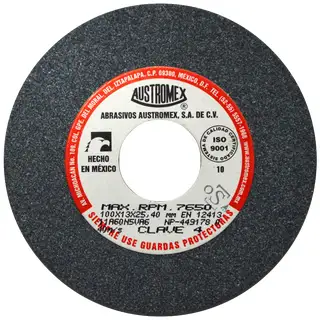 RUEDA ABRASIVA TIPO 1 PARA METAL 100x13x25.4 11A60N5VA6