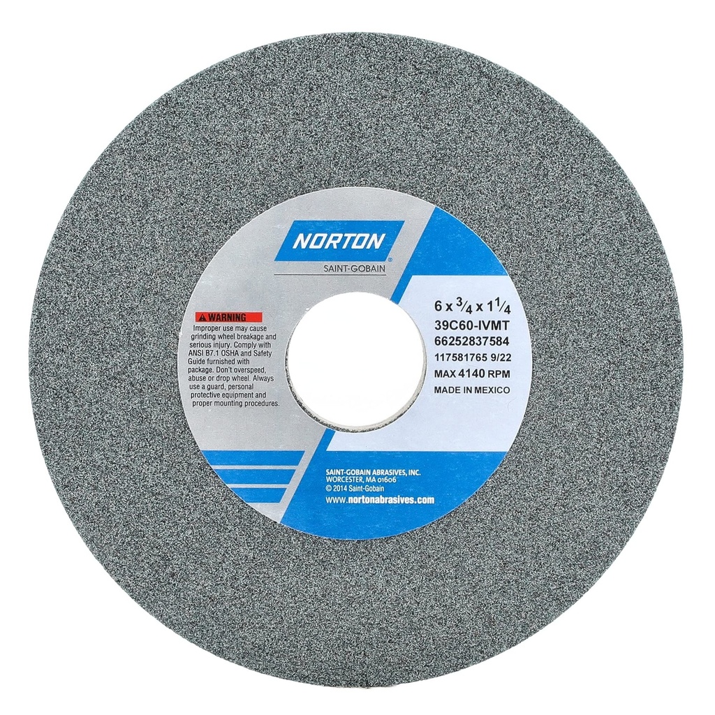 RUEDA ABRASIVA ESMERIL 150 X 13 X 31.7 AA-60 (10057615)