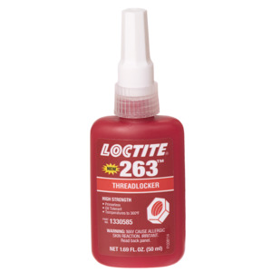 HENKEL LOCTITE 263 THREADLOCKER ANAEROBIC ADHESIVE BLUE 50 ML BOTTLE