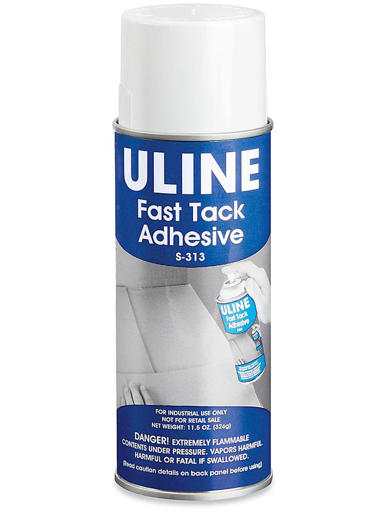 ULINE ADHESIVO EN AEROSOL DE SUJECIÓN RÁPIDA - 11.5 OZ