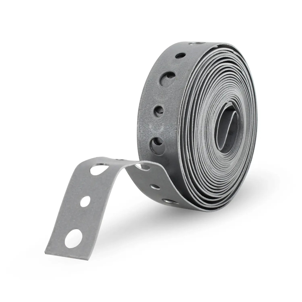 CINTA PERFORADA METALICA DE 24 X 3/4 POR METRO