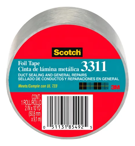 G1 3M CINTA ALUMINIZADA 3311 70006405115