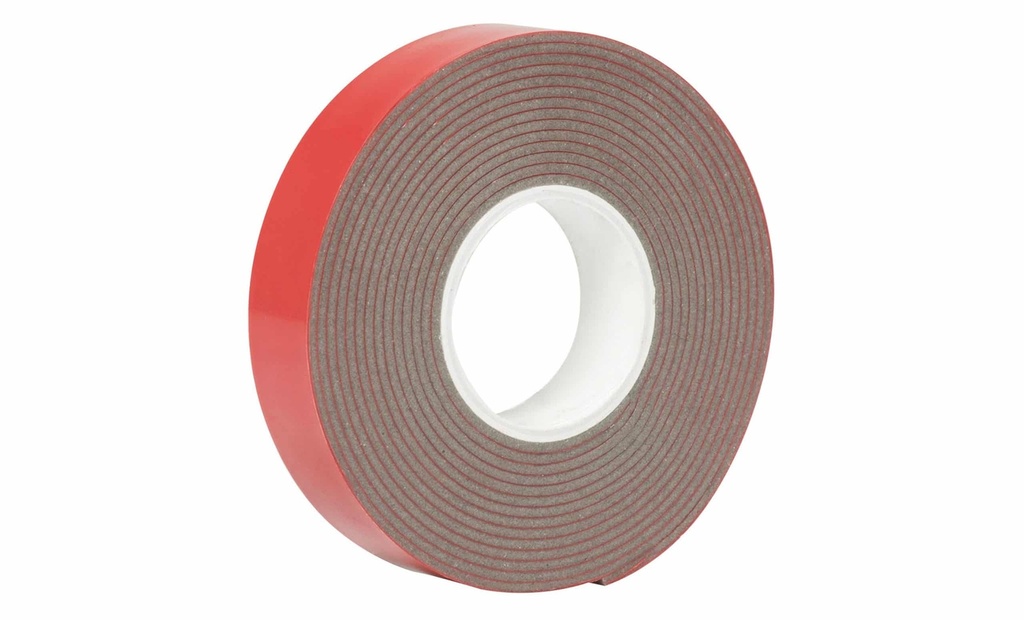 CINTA DOBLE CARA GRIS 12MM