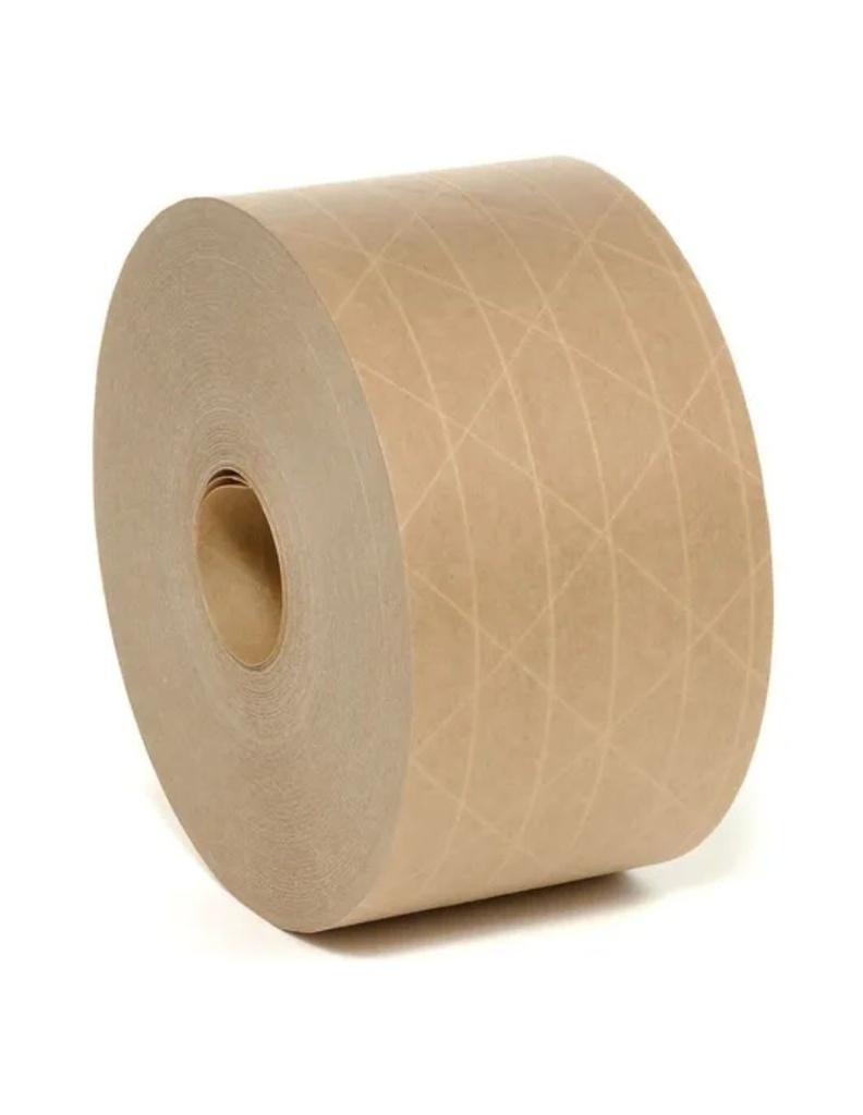 CINTA DE PAPEL ENGOMADO 3" X 137 METROS REFORZADO