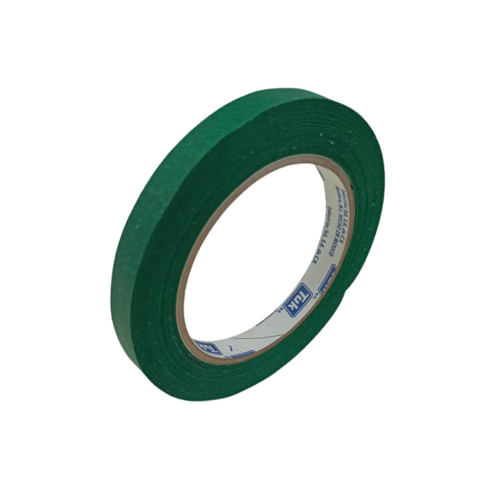 CINTA DE  MASKING TAPE VERDE 3/4" X 50 MTS
