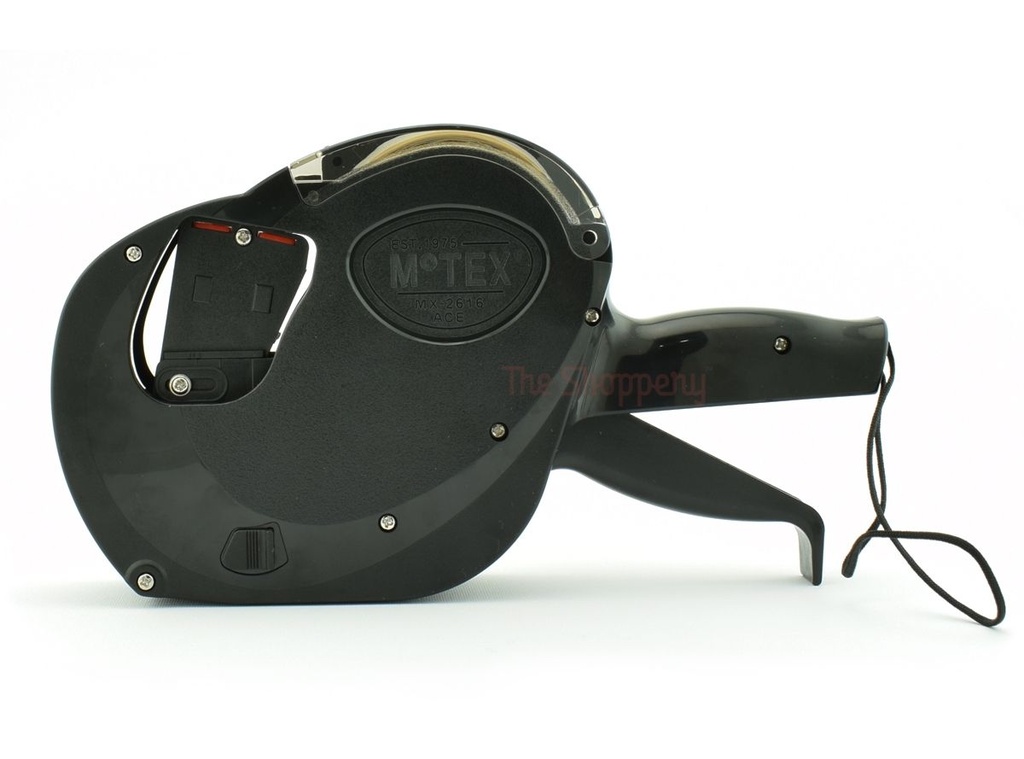 CINTA ETIQUETADORA 3/4" LETRAS NEGRAS FONDO AMARILLO