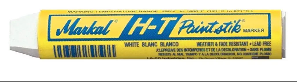 MARCADOR DE ALTA TEMPERATURA H AMARILLO