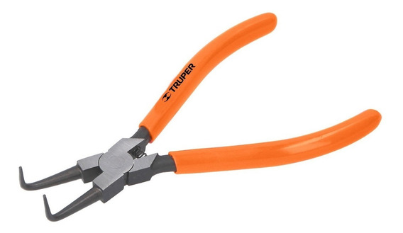 PINZA DE PUNTA ANGULAR TRUPER 90 GRADOS P/CANDADO