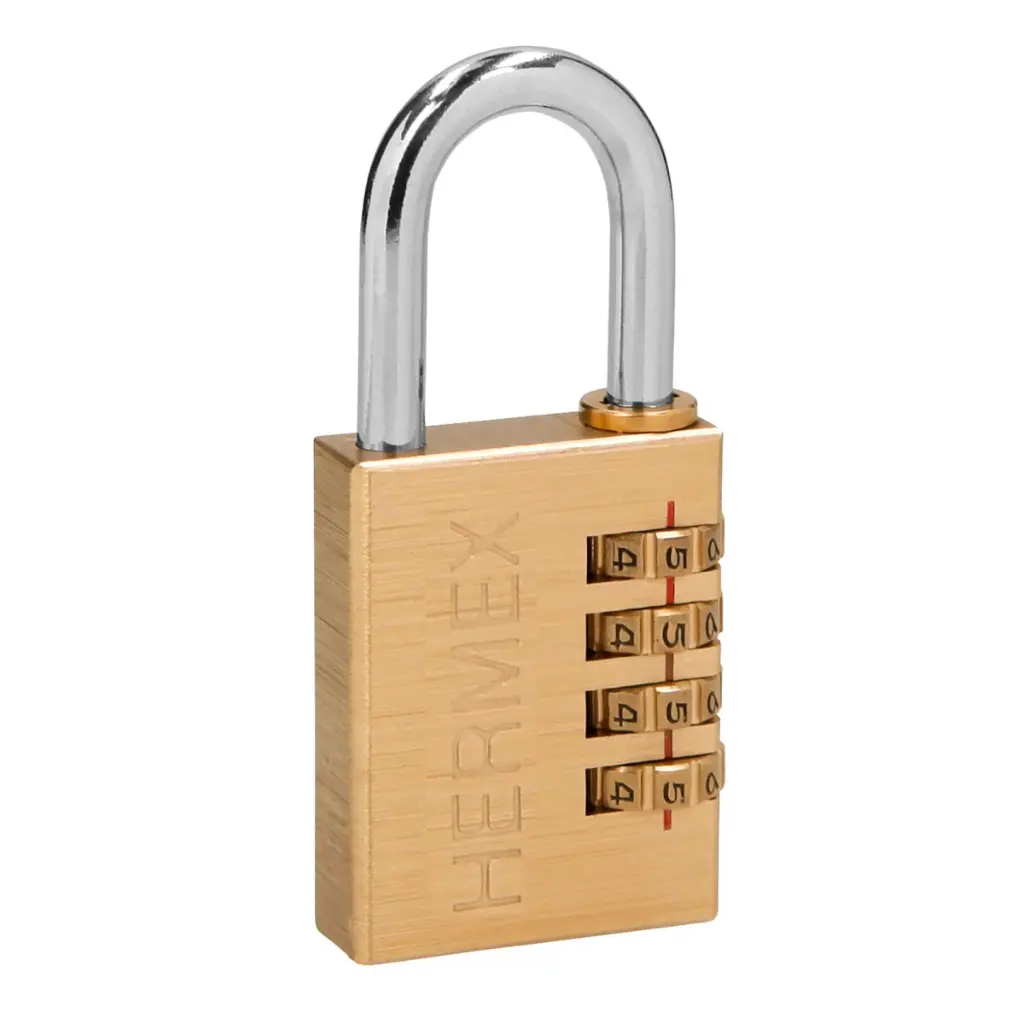 CANDADO DE LATON, 40 MM DE COMBINACION