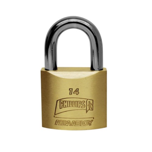 CANDADO LATONADO PHILLIPS # 14 CTO.