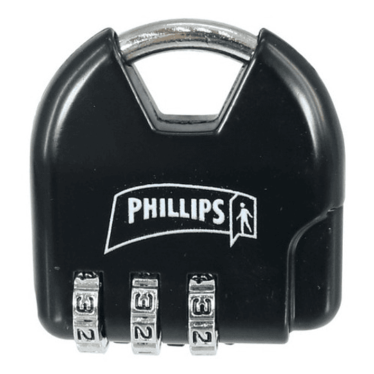 CANDADO VASTAGO CORTO CONTRASENA 3 DIGITOS UNIDAD