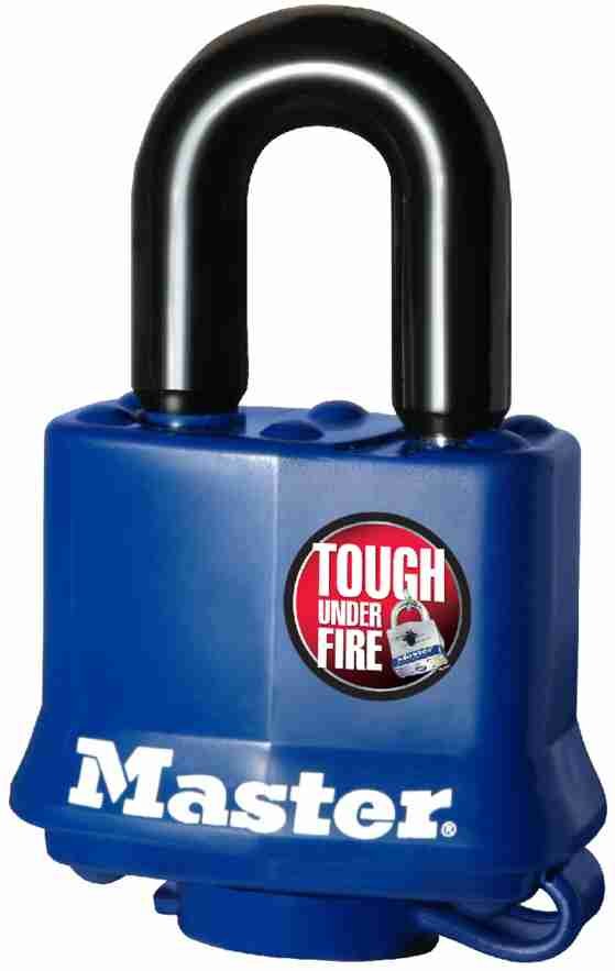 CANDADO CON CUBIERTA PLASTICO 312-KA LLAVES IGUALES