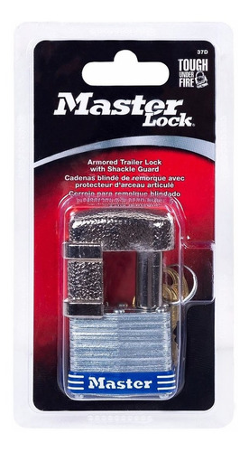 CANDADO DE LLAVE MASTER LOCK, ACERO INOXIDABLE, GANCHO DE HOMBRO