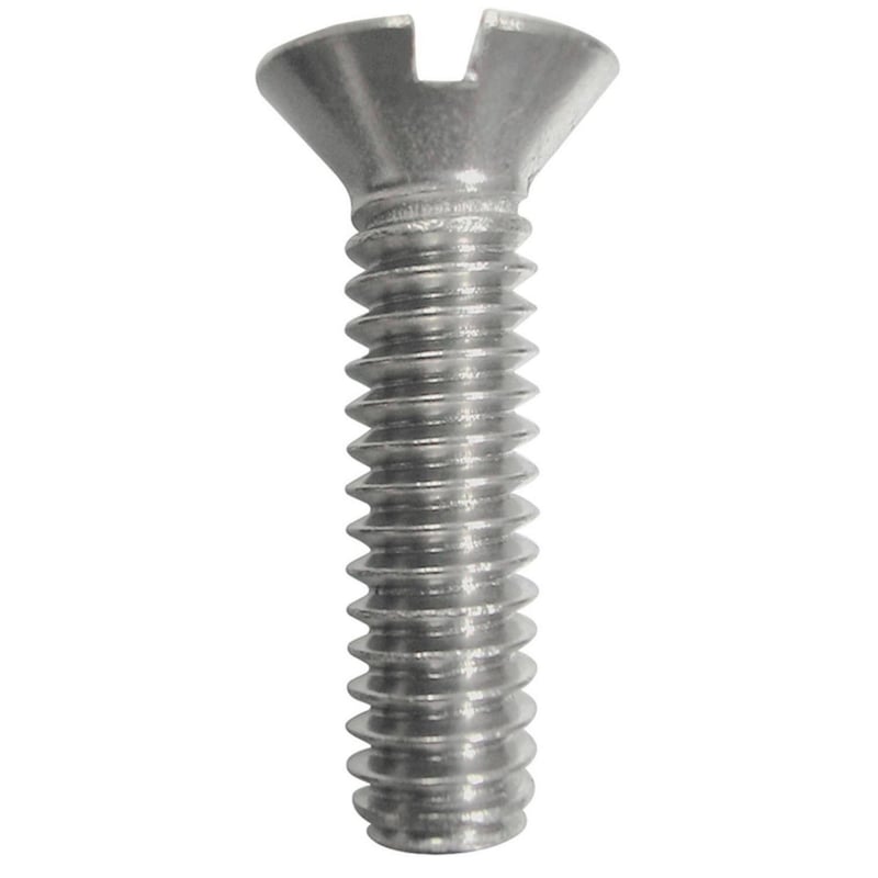 TORNILLO ESTUFA CABEZA PLANA 1/4 X 4