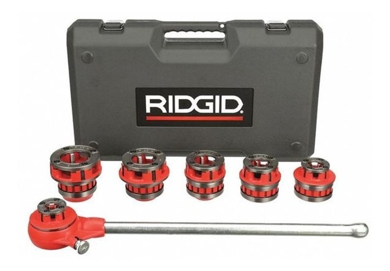 JUEGO DE TARRAJA PARA TORNILLO DE 1/4 A 1"