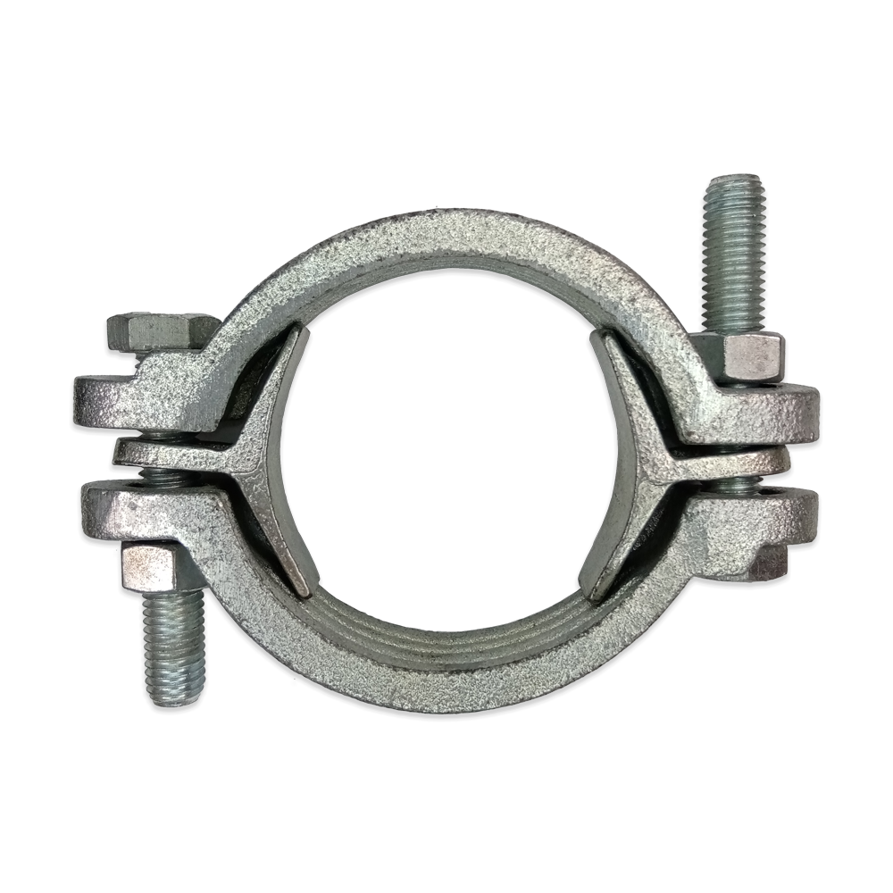 ABRAZADERA DE UN TORNILLO GALVANIZADA 2"