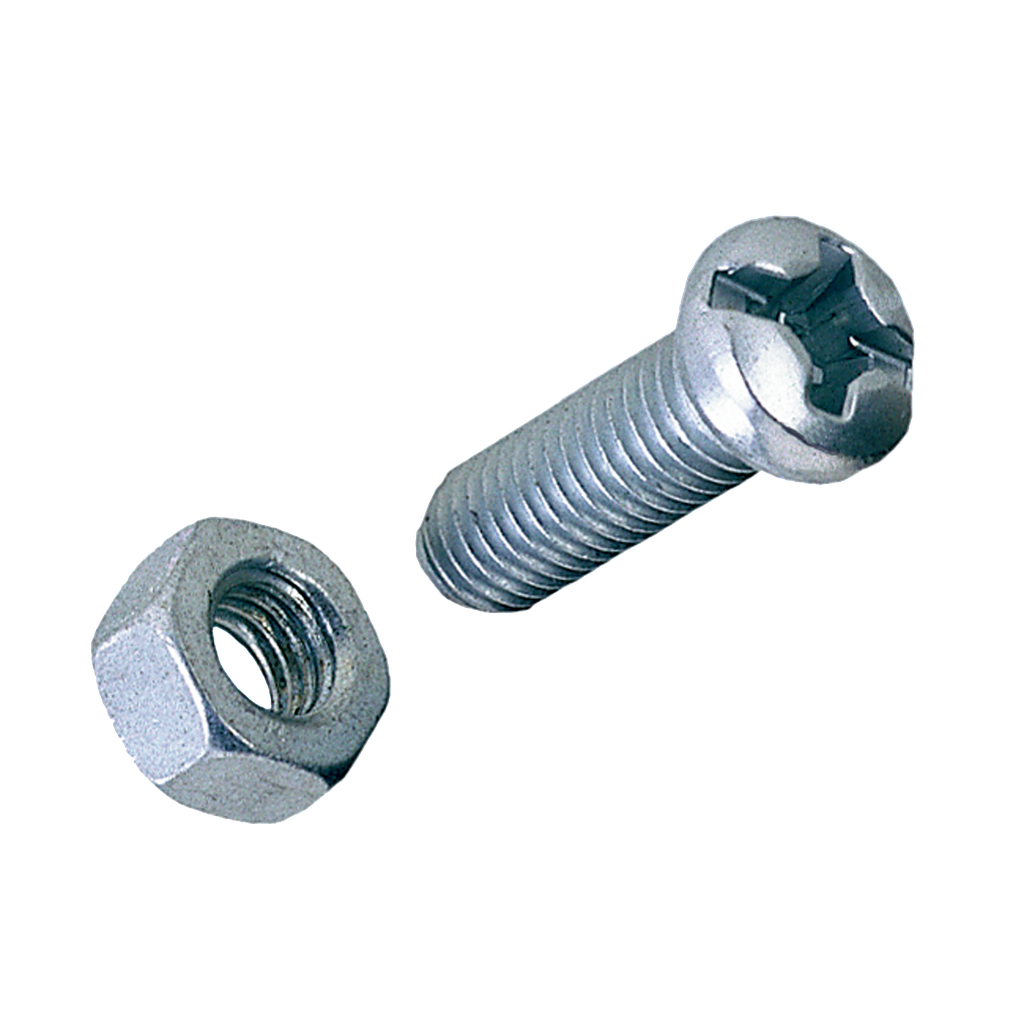 TORNILLO CON TUERCA 3/4" X 20"