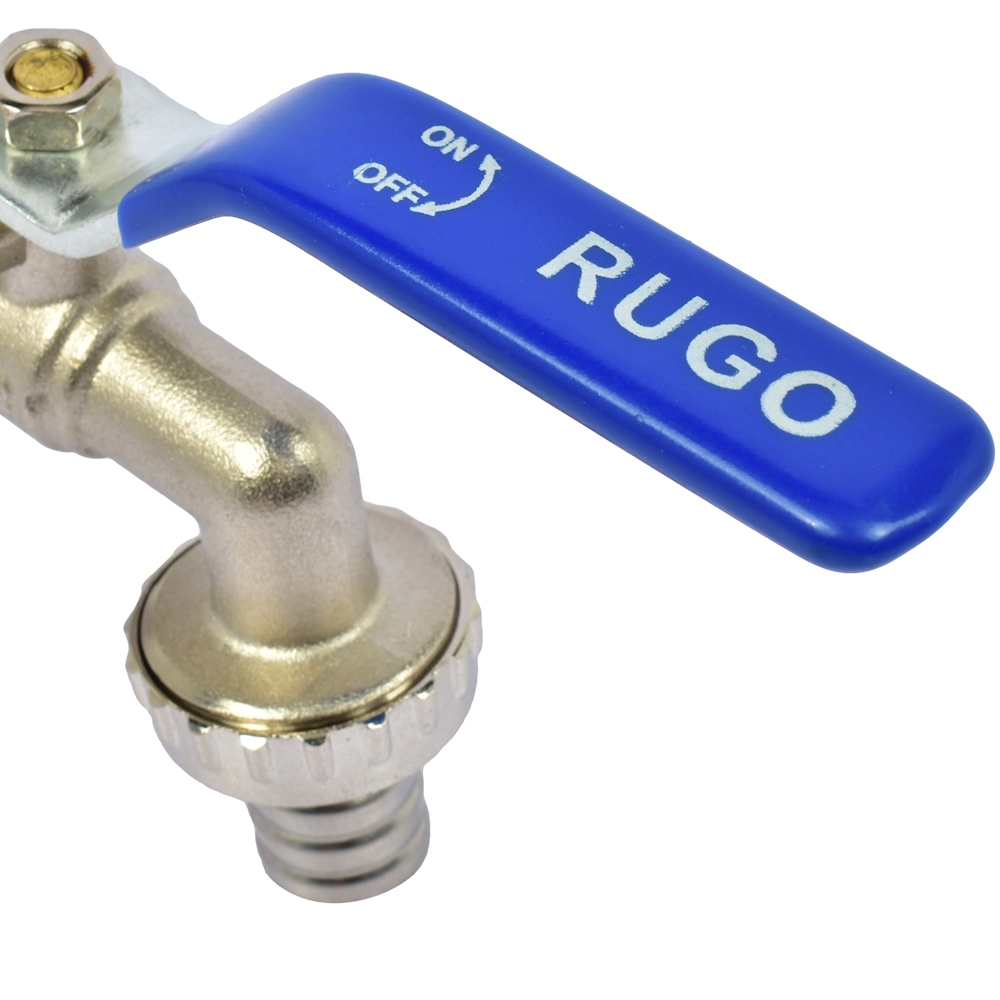 LLAVE PARA MANGUERA ESFERA 1/2 MANGO CROMADO