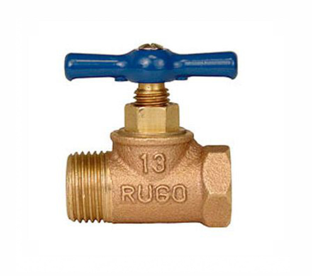 LLAVE DE PASO ESTOPERO SIN PULIR 1/2