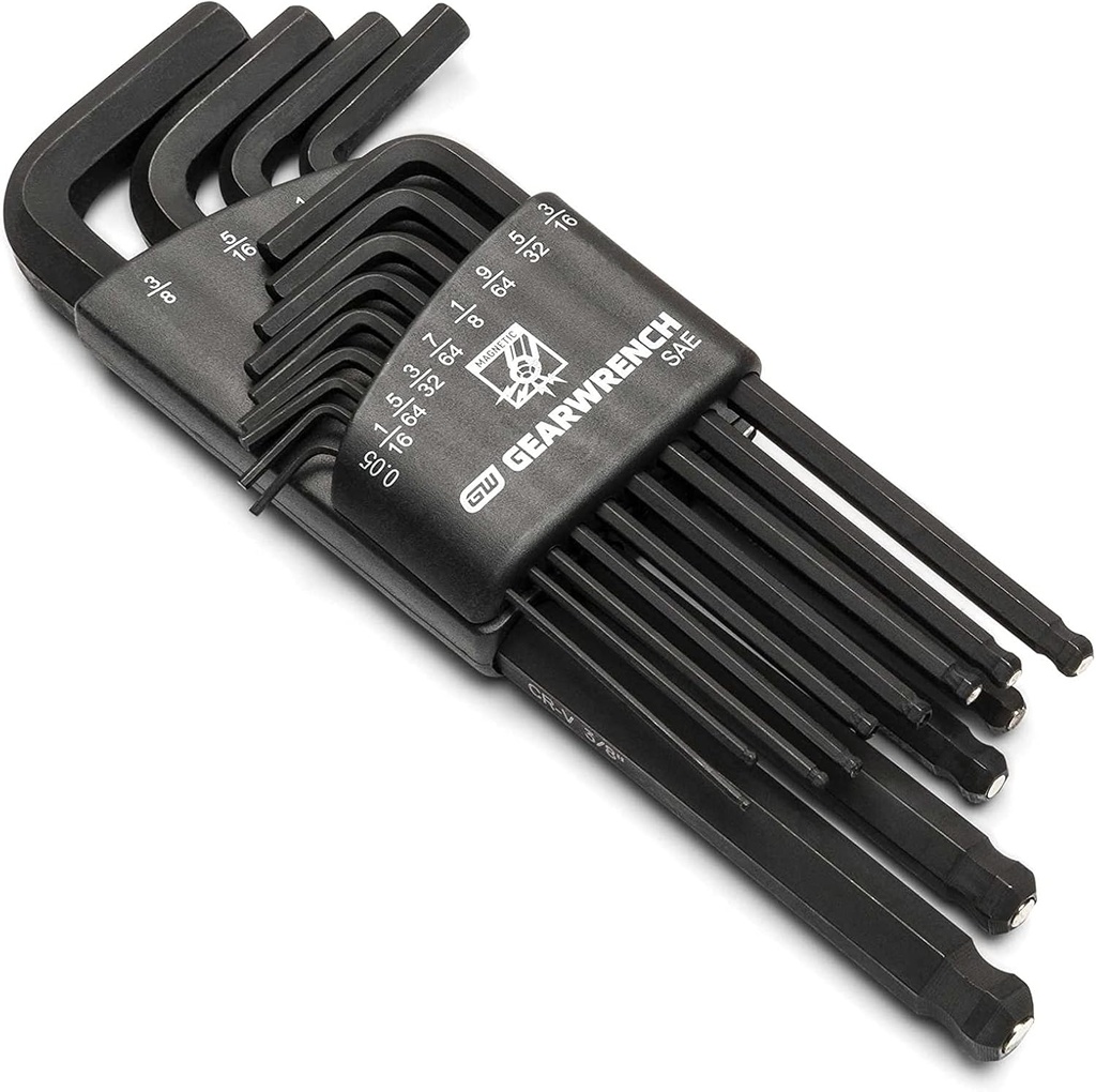 JUEGO DE LLAVES HEXAGONALES BRAZO LARGO