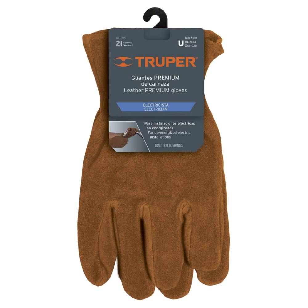 GUANTE DE CARNAZA PARA ELECTRISISTA